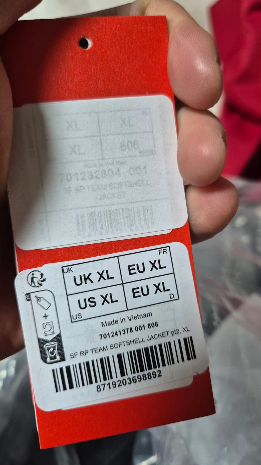 페라리 퓨마 2025 팀 소프트쉘 자켓 XL 상품이미지4