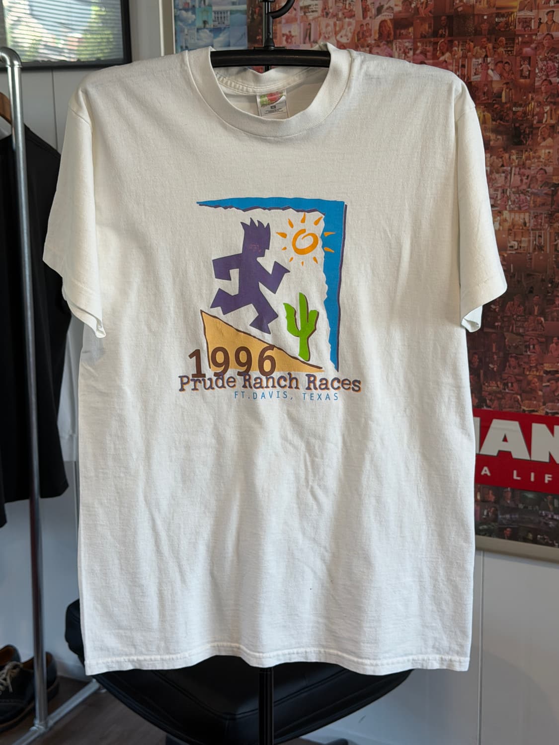 90s 싱글스티치 프루드 렌치 레이스 빈티지 티셔츠 상품이미지2