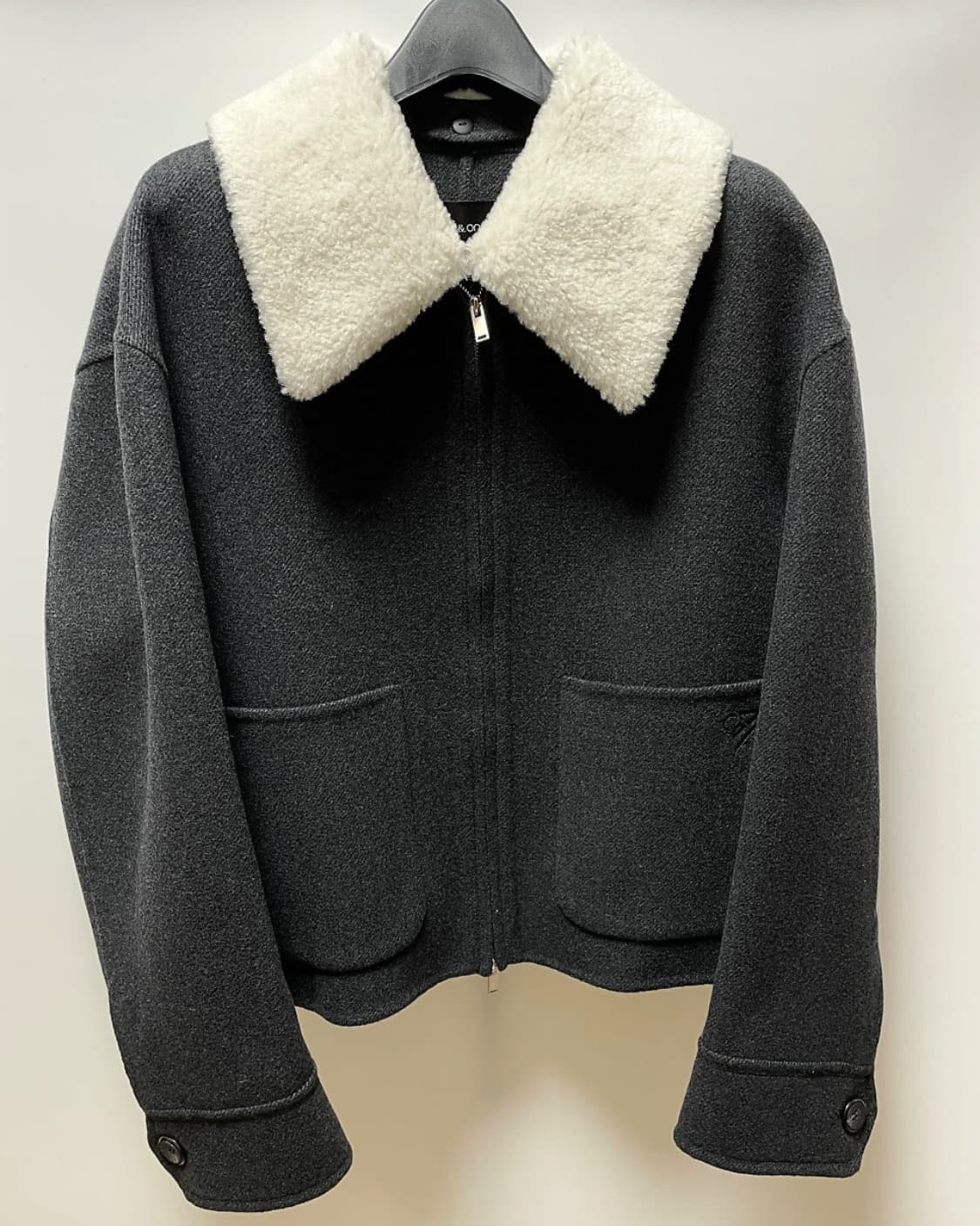 온앤온 털카라 핸드메이드 자켓 상품이미지3