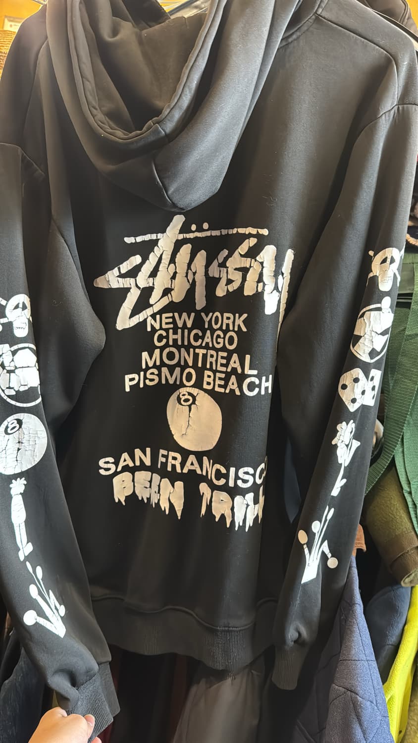 스투시 후드티 xl 상품이미지1