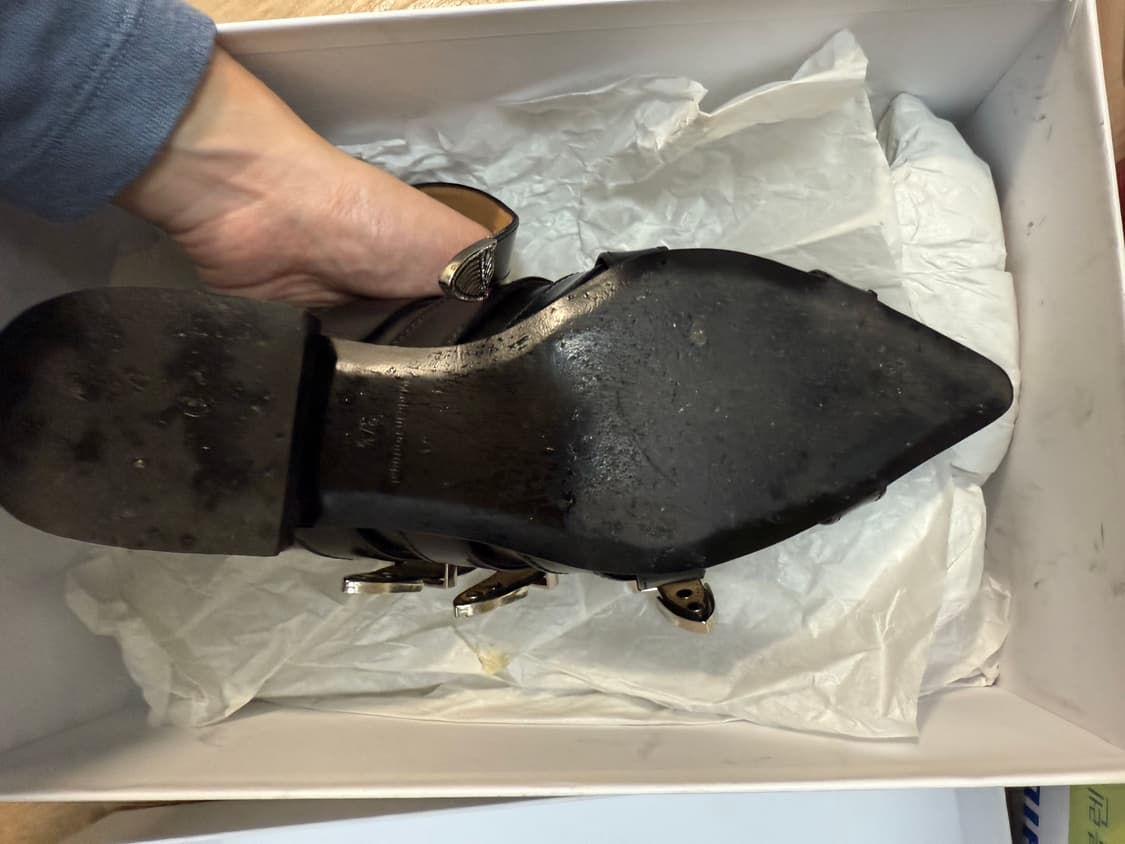 Toga Pulla 토가 풀라 AJ926 블랙 펌프스 37.5 상품이미지7