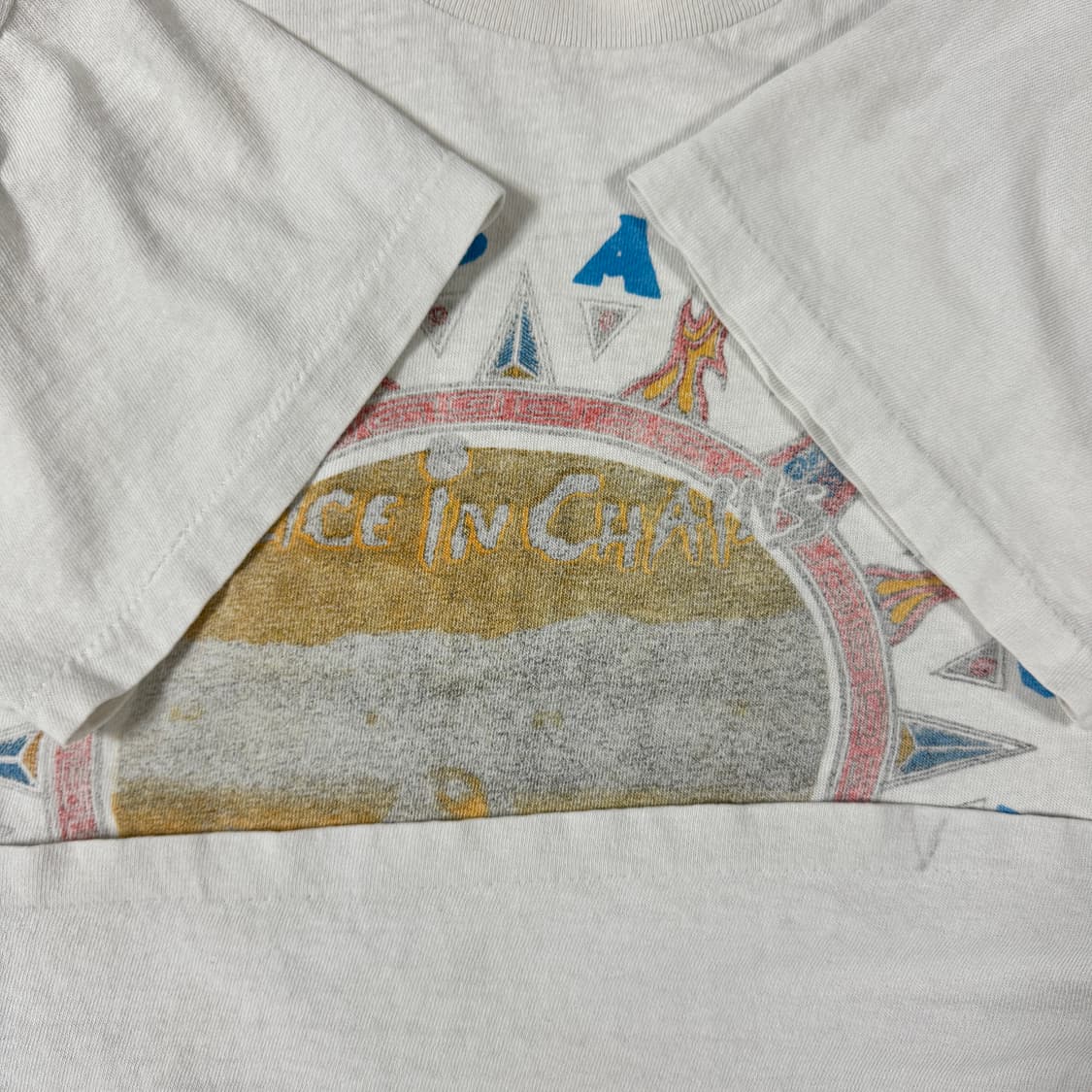 빈티지 90s 앨리스 인 체인스 Dirt 롤라팔루자 프로모 티셔츠 상품이미지10