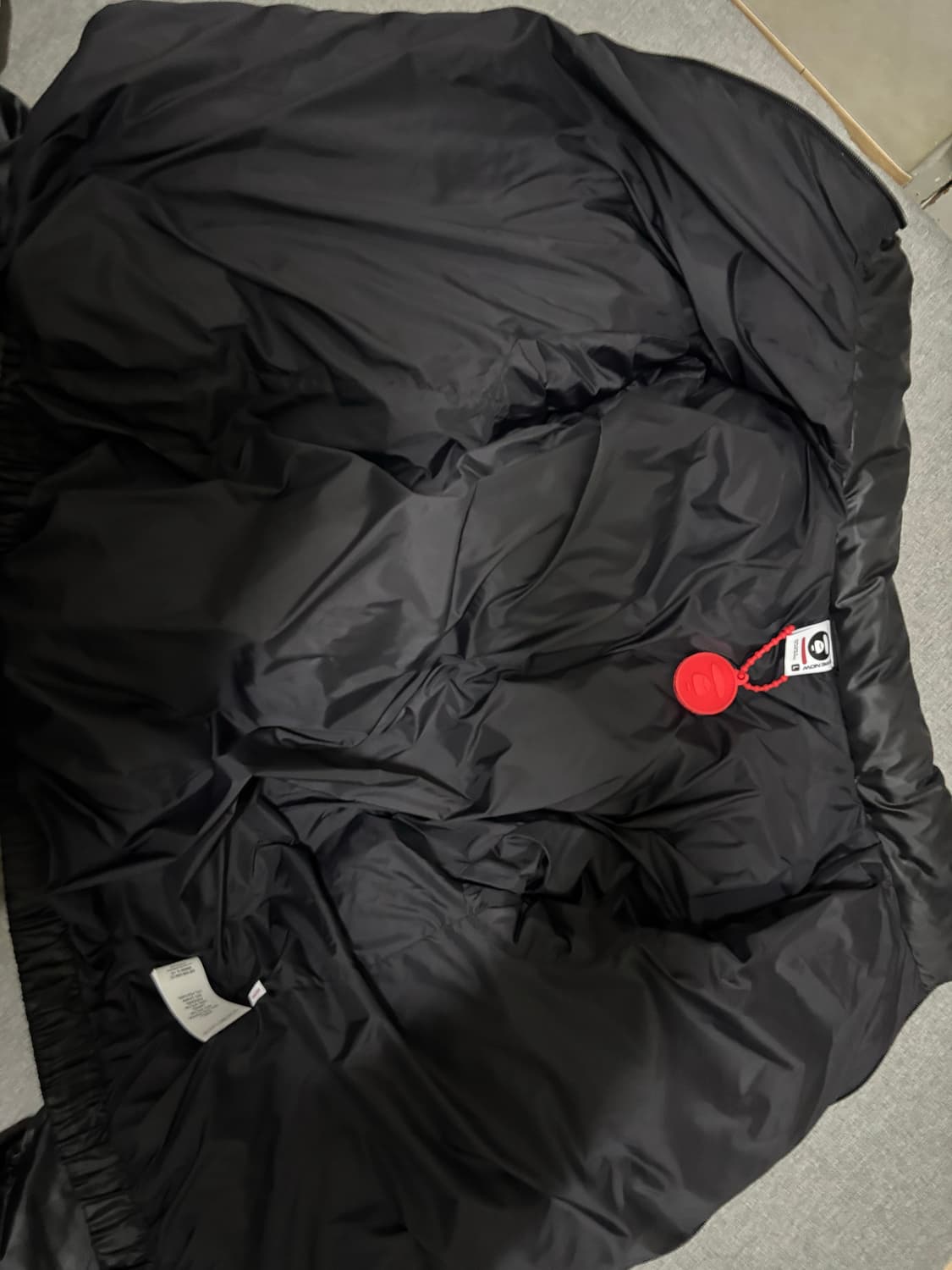 베이프 Bape (Aape) 패딩 블랙 카모 L 25FW 새상품 상품이미지4