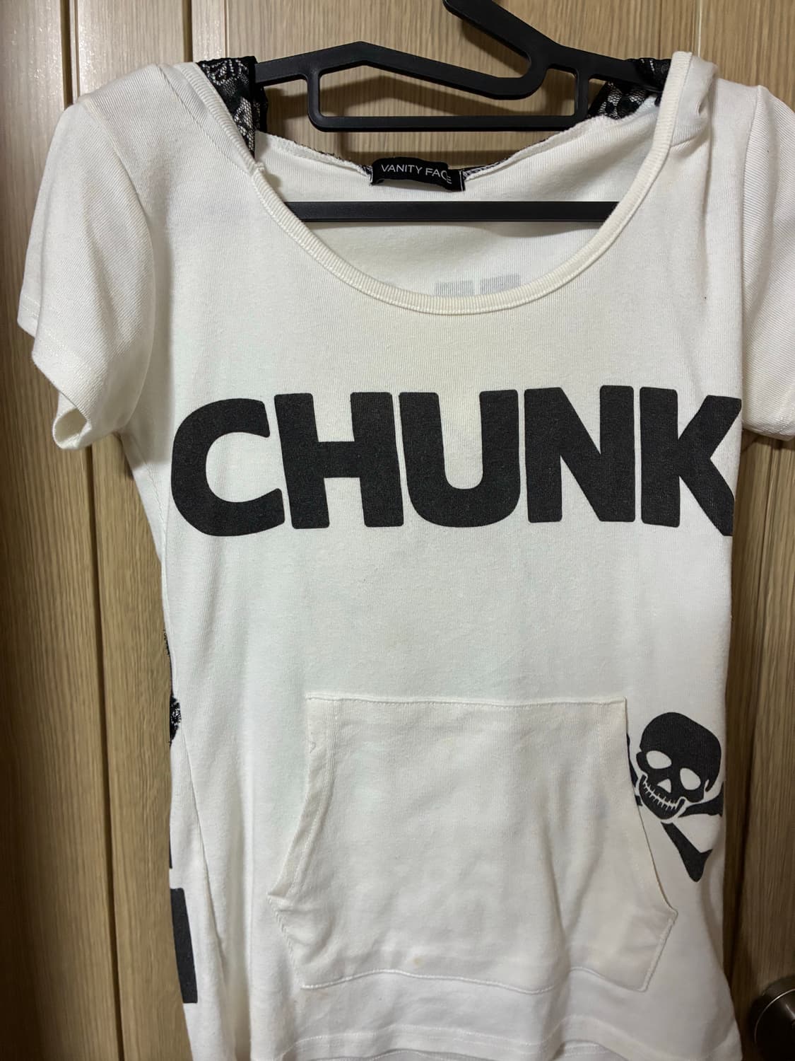 스컬 후드반팔 상품이미지2