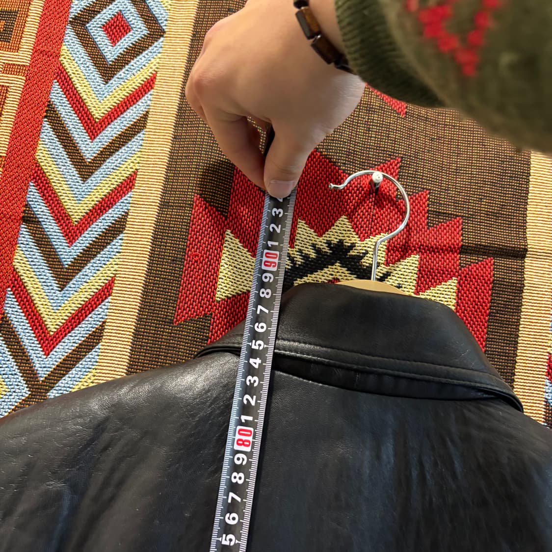 양가죽100% 빈티지 레더 코트 자켓 상품이미지10