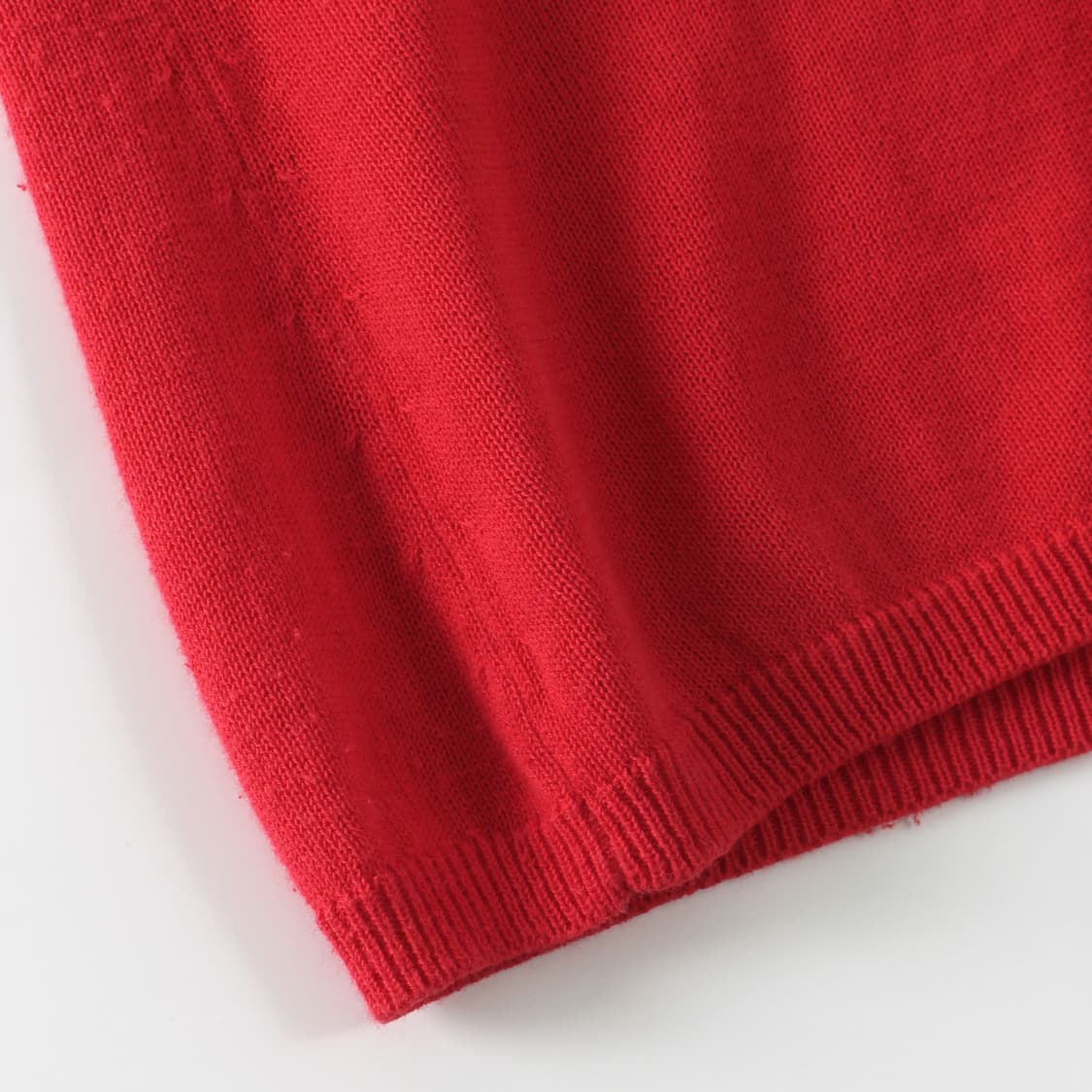 버버리 Burberry 빈티지 블루라벨 레드 반팔 여름 니트 상품이미지7