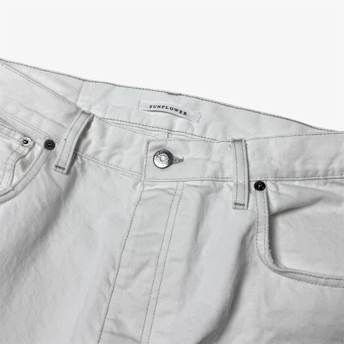 (34/32) 선플라워 와이드트위스트 데님 상품이미지3