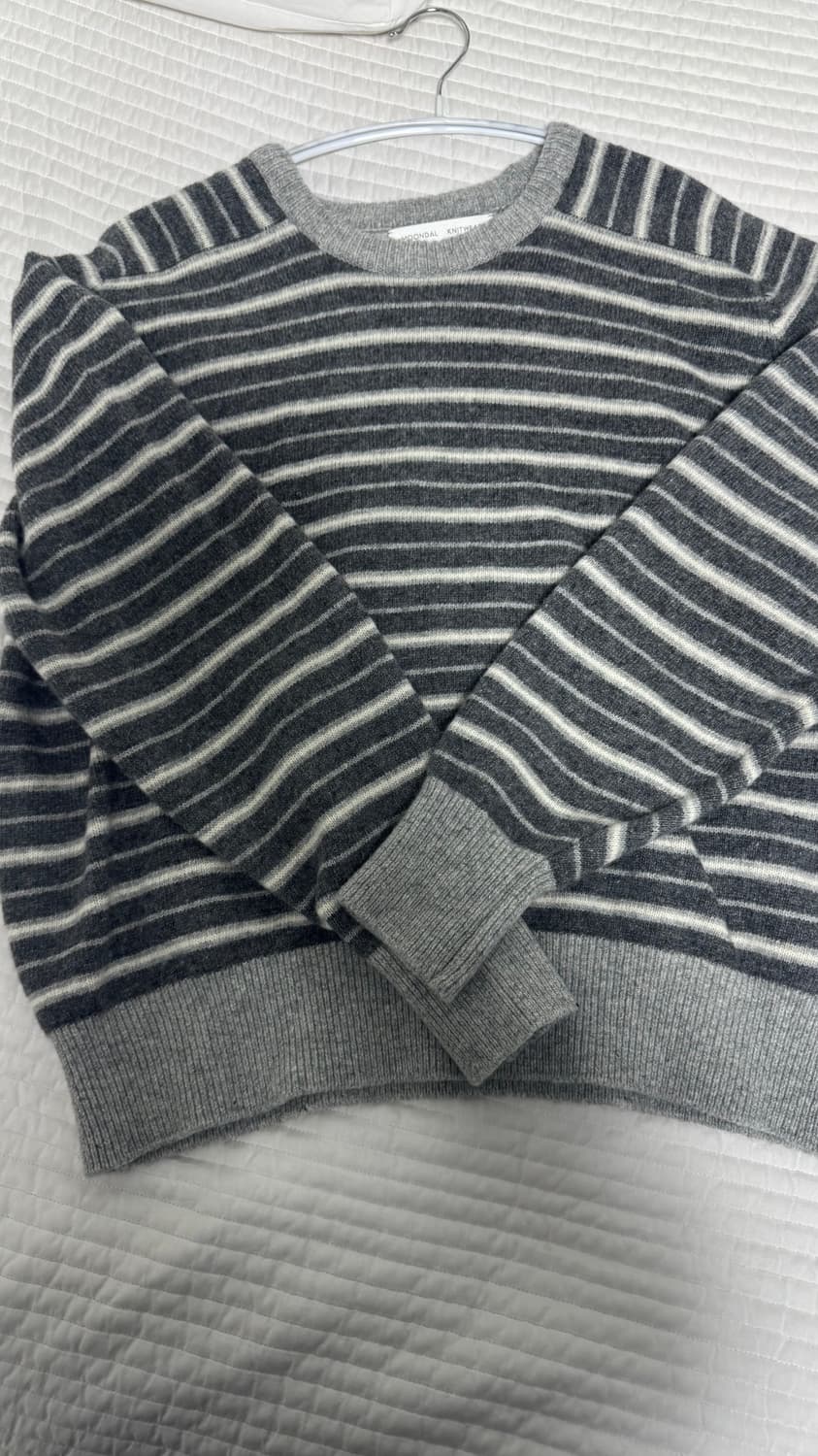 문달 Pencil stripe knit 사이즈 M 상품이미지1