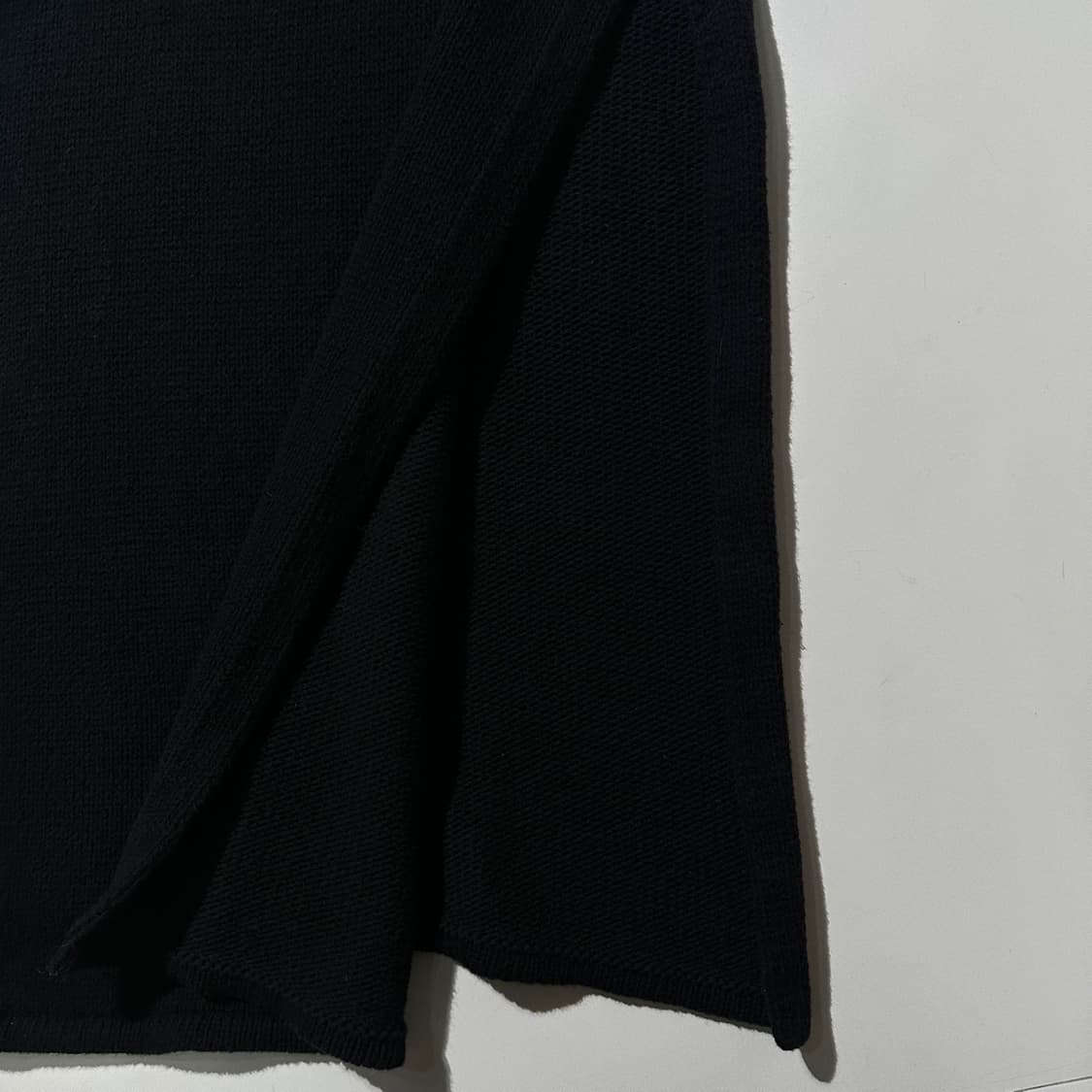 (새상품) 세인트 아그니 조지아 니트 드레스 블랙 상품이미지7