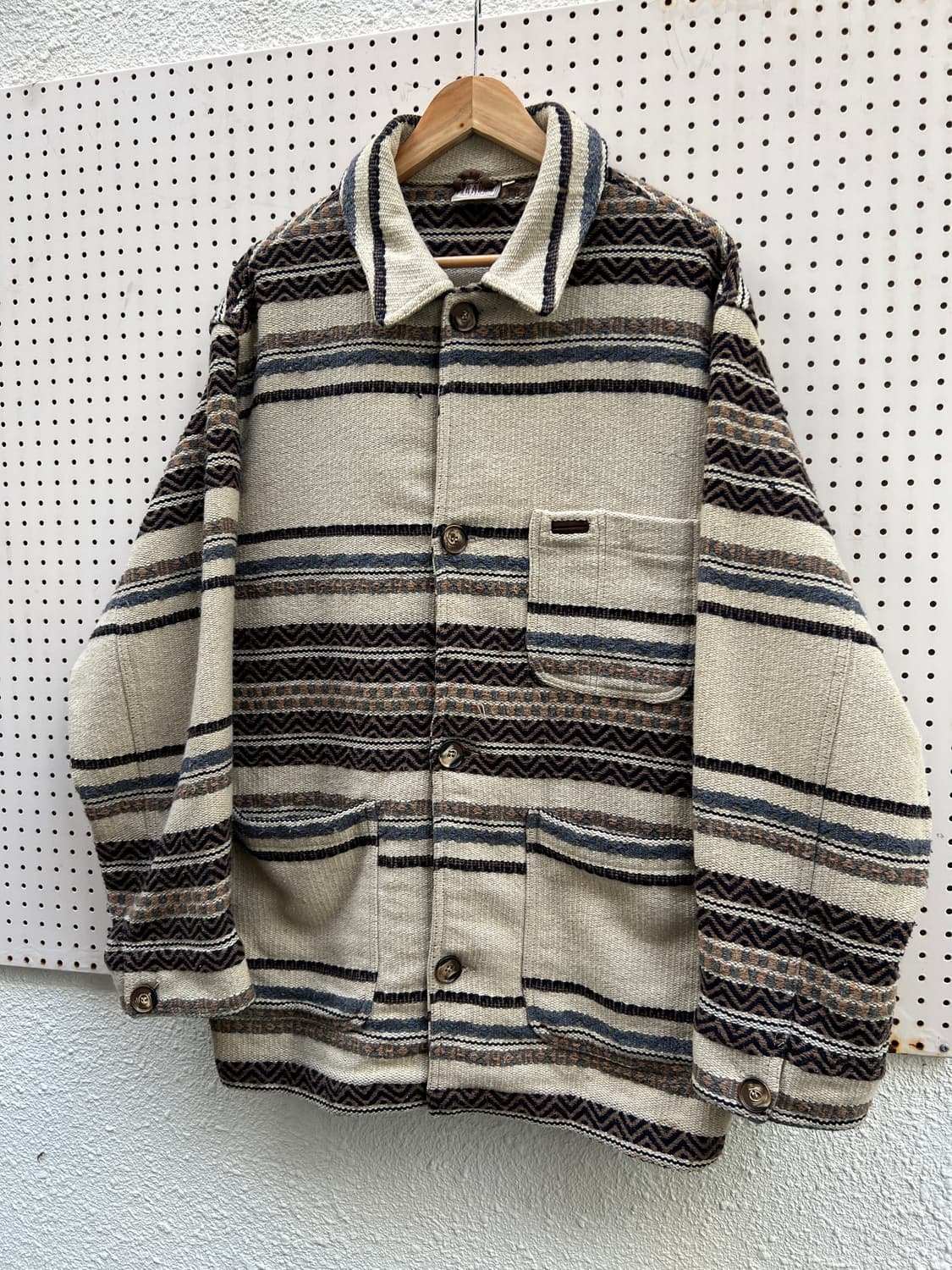 1990s THE TRADER JEANS COMPANY 에스닉울자켓 상품이미지1