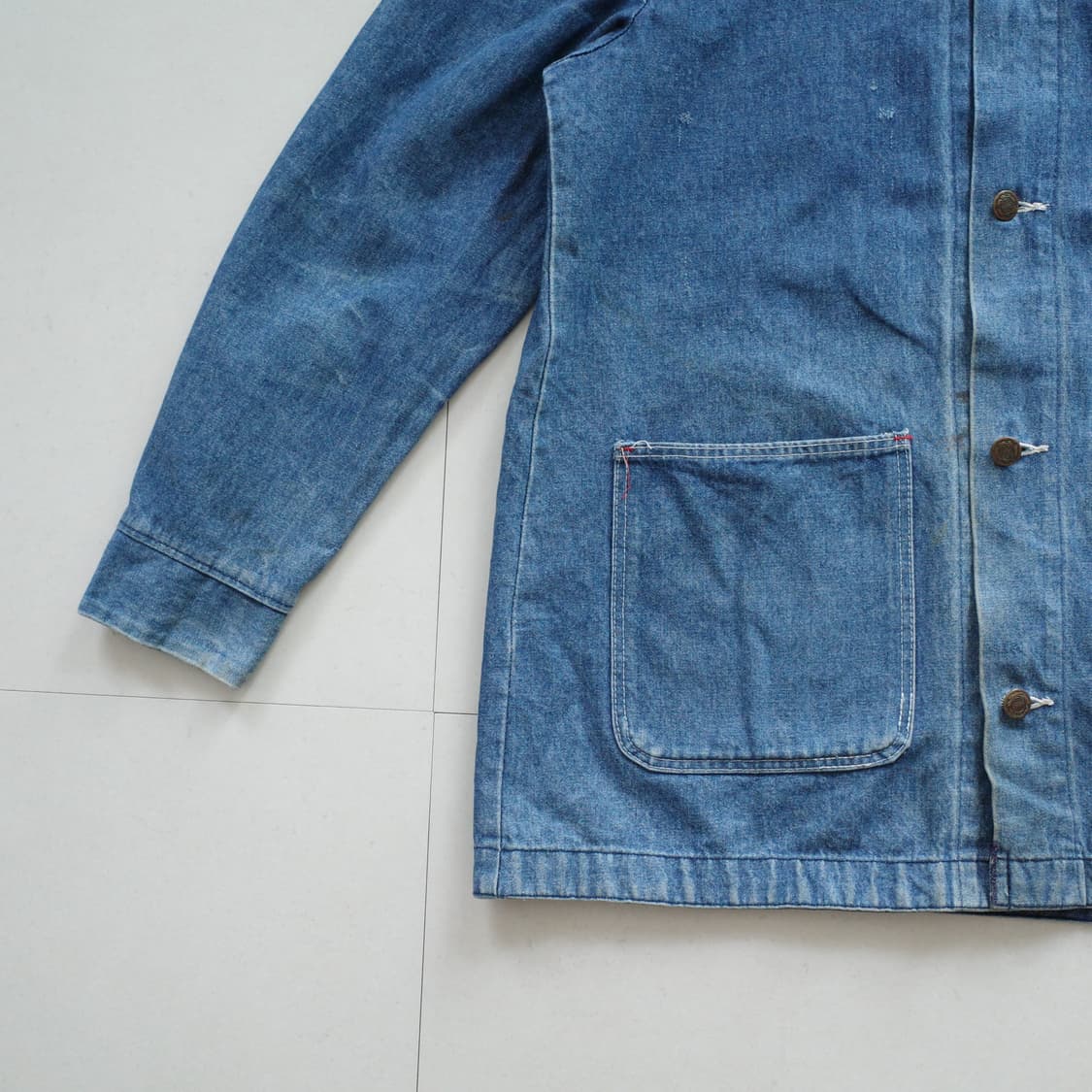 70s 빈티지 빅벤(BIG BEN) 데님 초어 자켓 40사이즈 상품이미지4