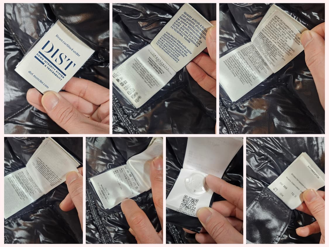 몽클레어(MONCLER) 20fw 모야돈스 유광 패딩 0 size 상품이미지9