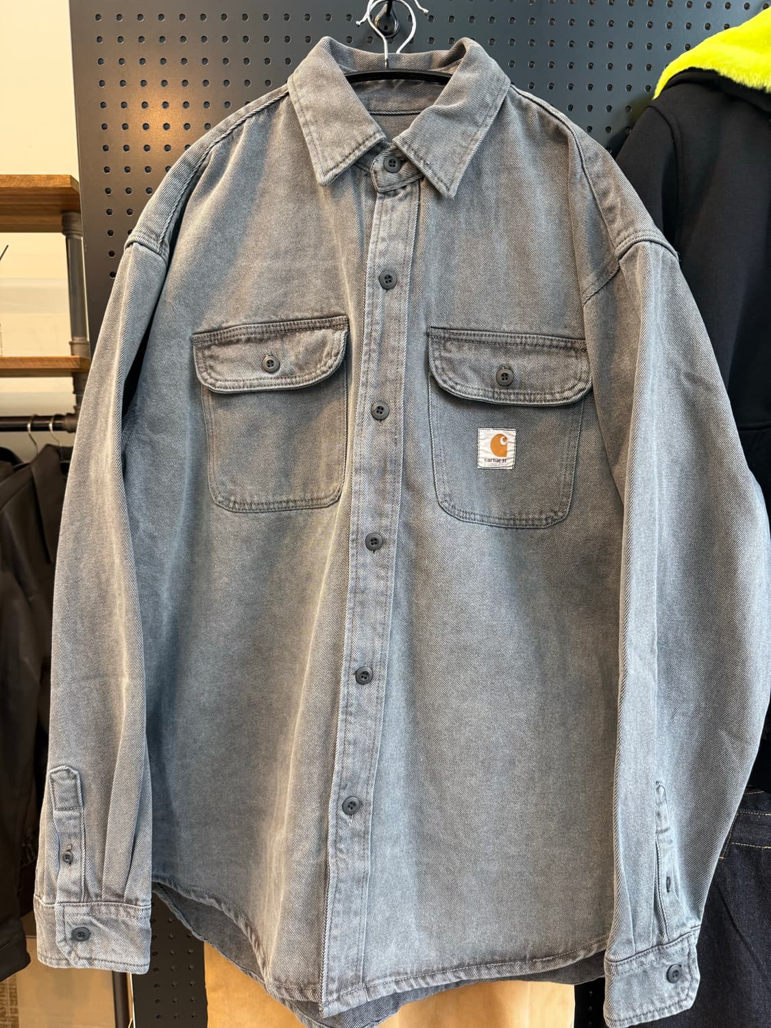 Carhartt 데님 셔츠 상품이미지1