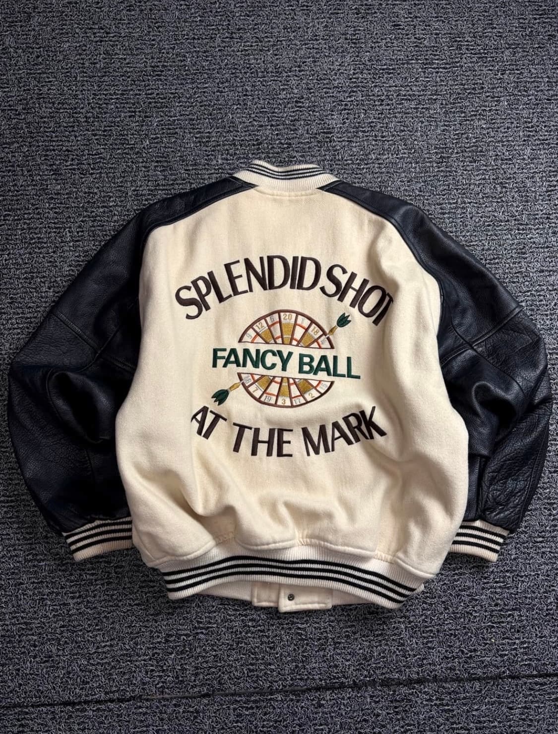 USA 오리지날 카우하이드 모직 바시티 자켓 3158 상품이미지5