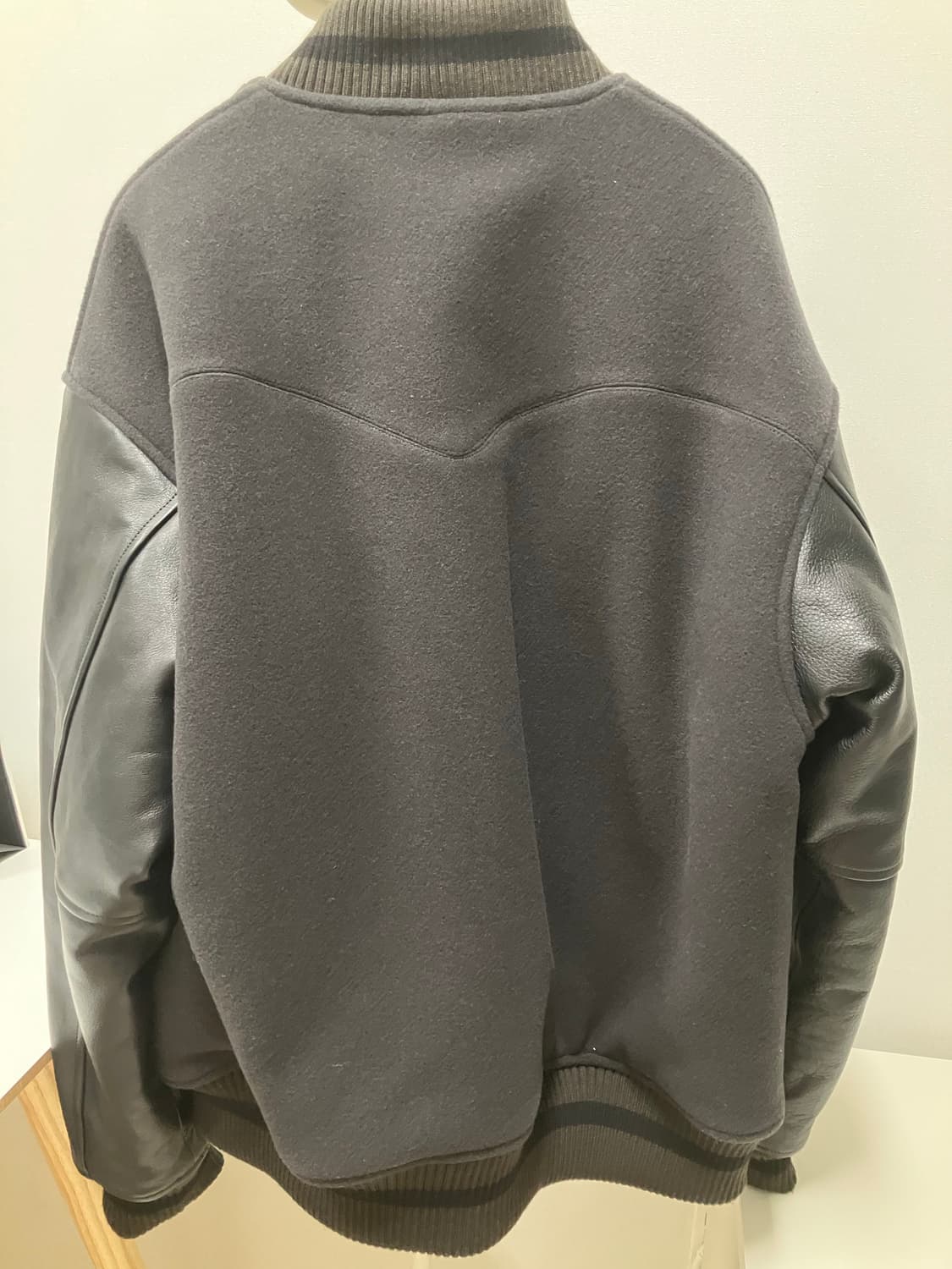 UNUSED US2449 STADIUM JACKET (CHARCOAL / 상품이미지3