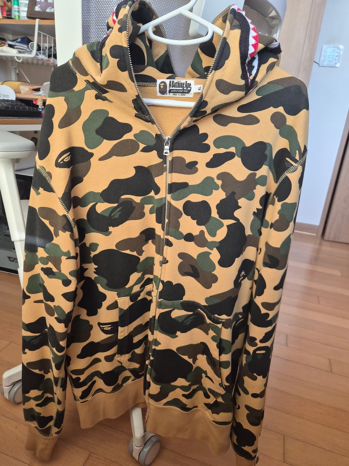 [베이프] 1st 카모 후드집업 황계 상품이미지1