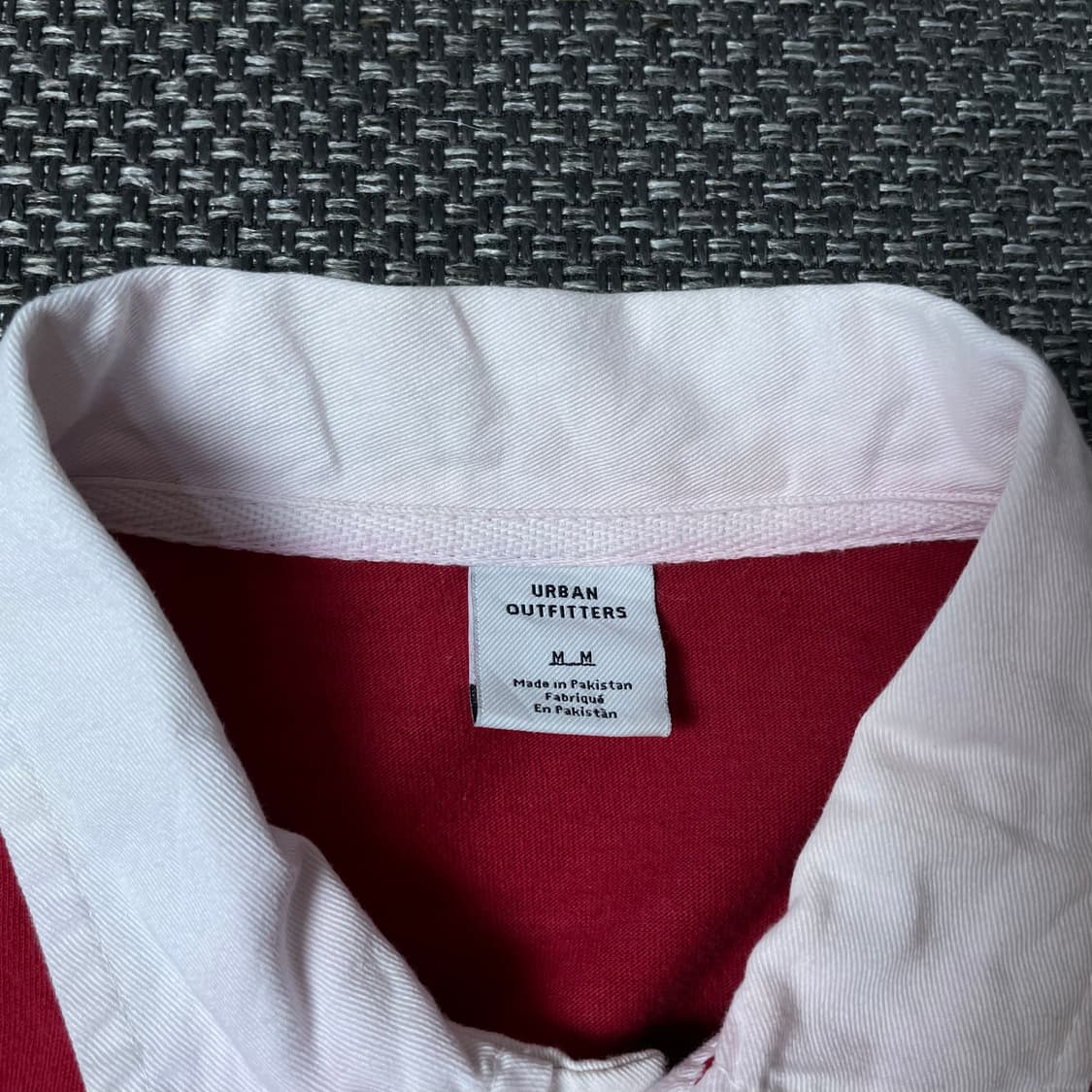 어반아웃피터스 레드 브라운 단가라 pk 카라 긴팔 티셔츠 M 상품이미지5