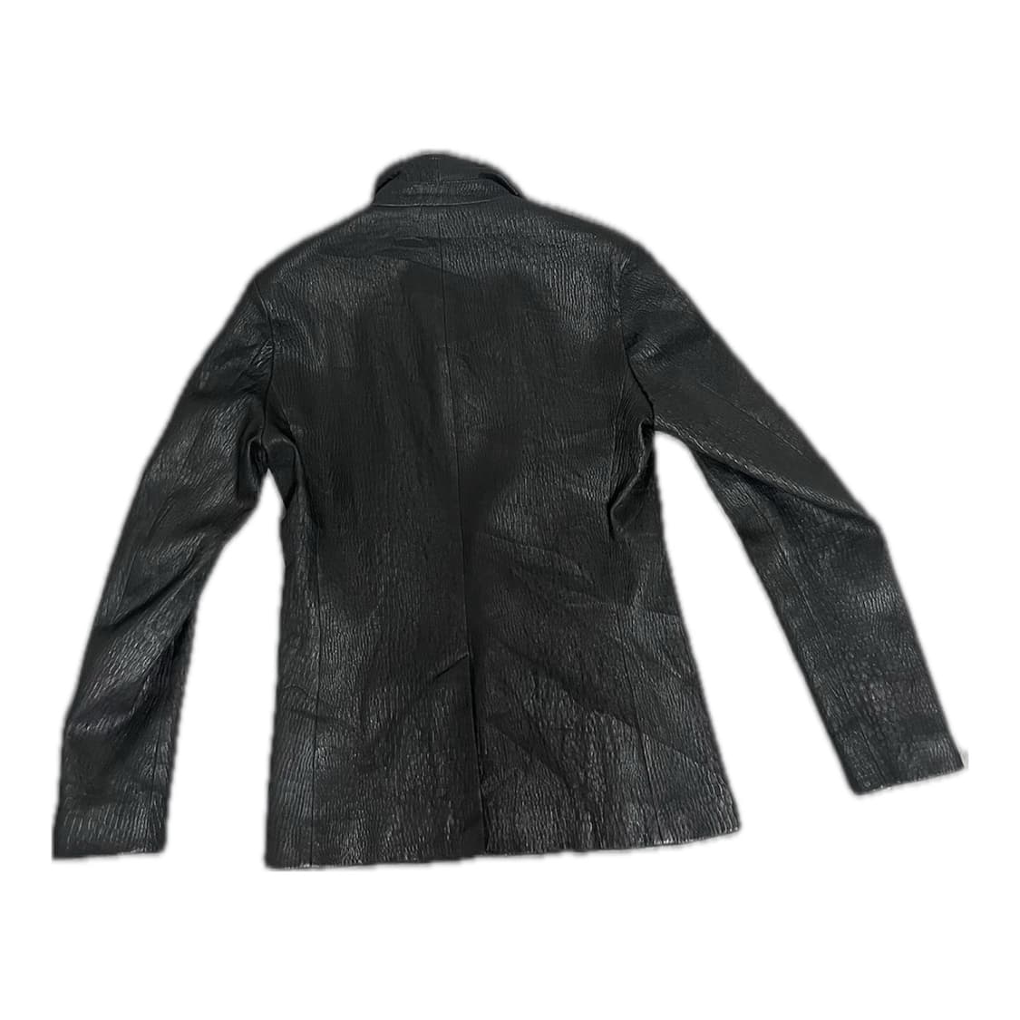 tornado mart python leather blazer 상품이미지5