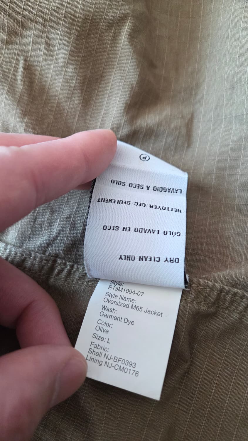 R13 M65필드코트 L 상품이미지10