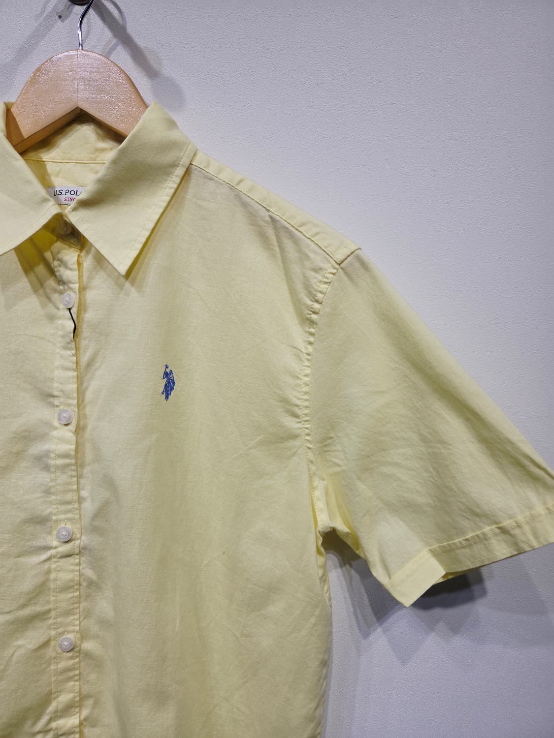 어스폴로. 남자 옐로우 마 셔츠_95 상품이미지3