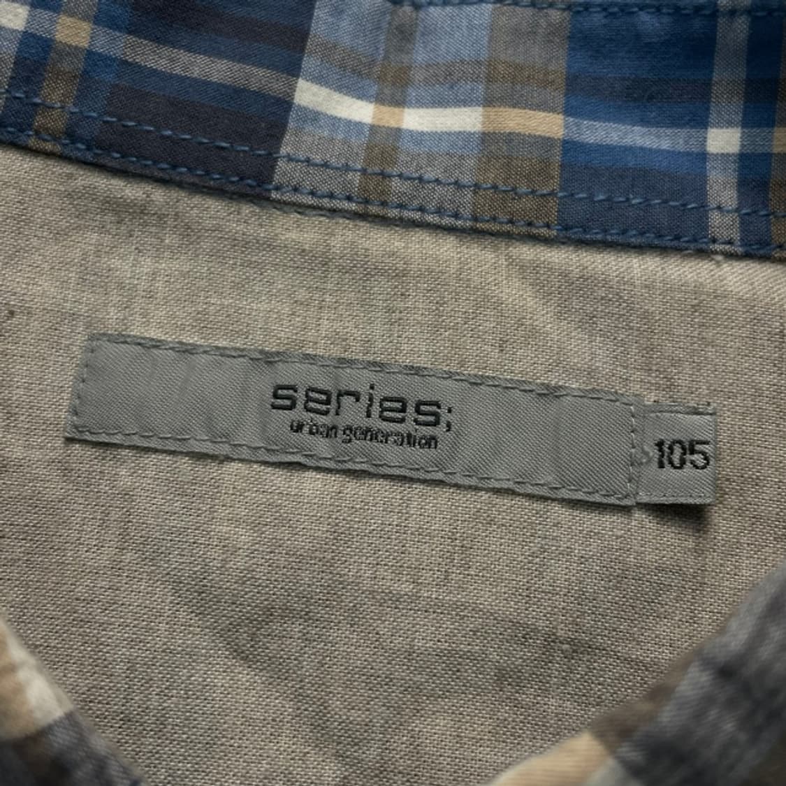 100 시리즈 체크 셔츠 상품이미지3