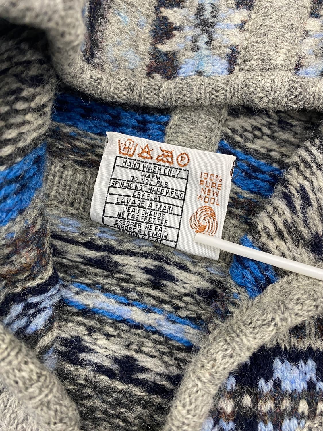 제이미슨스 셔틀랜드 울 페어아일 후드 자켓 상품이미지8