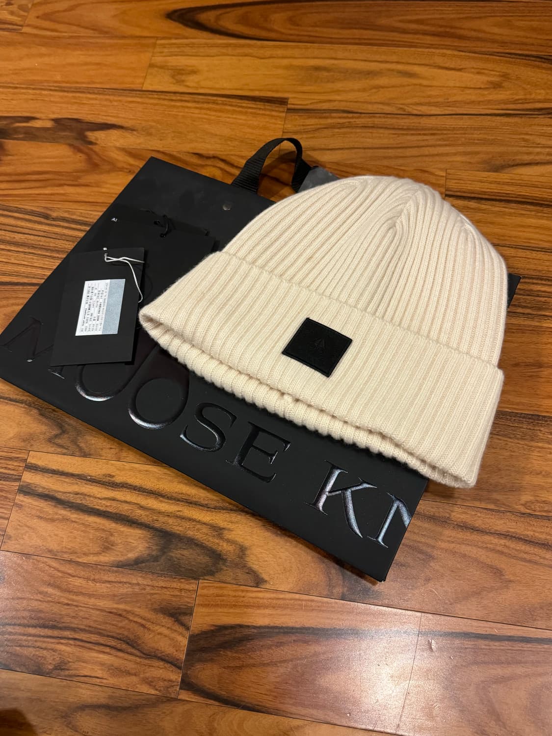 무스너클 아이보리 비니 상품이미지1