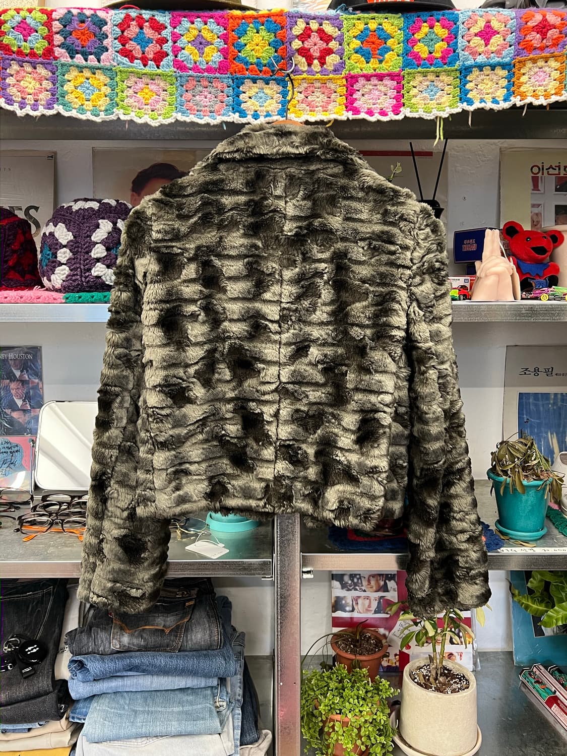 Comme Ca Du Mode Cropped Fur Jacket 상품이미지3