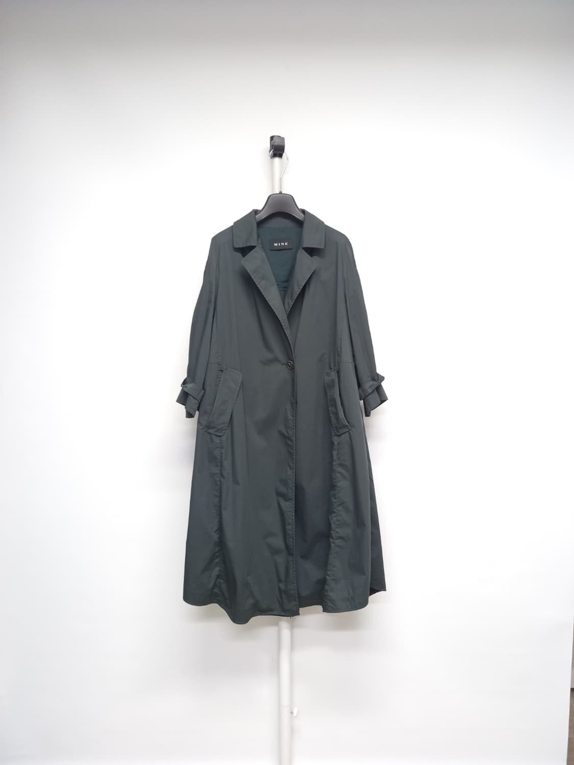 마인 MINE 춘하추 홀겹 맥시 롱 트렌치코트 82 44.55 상품이미지1