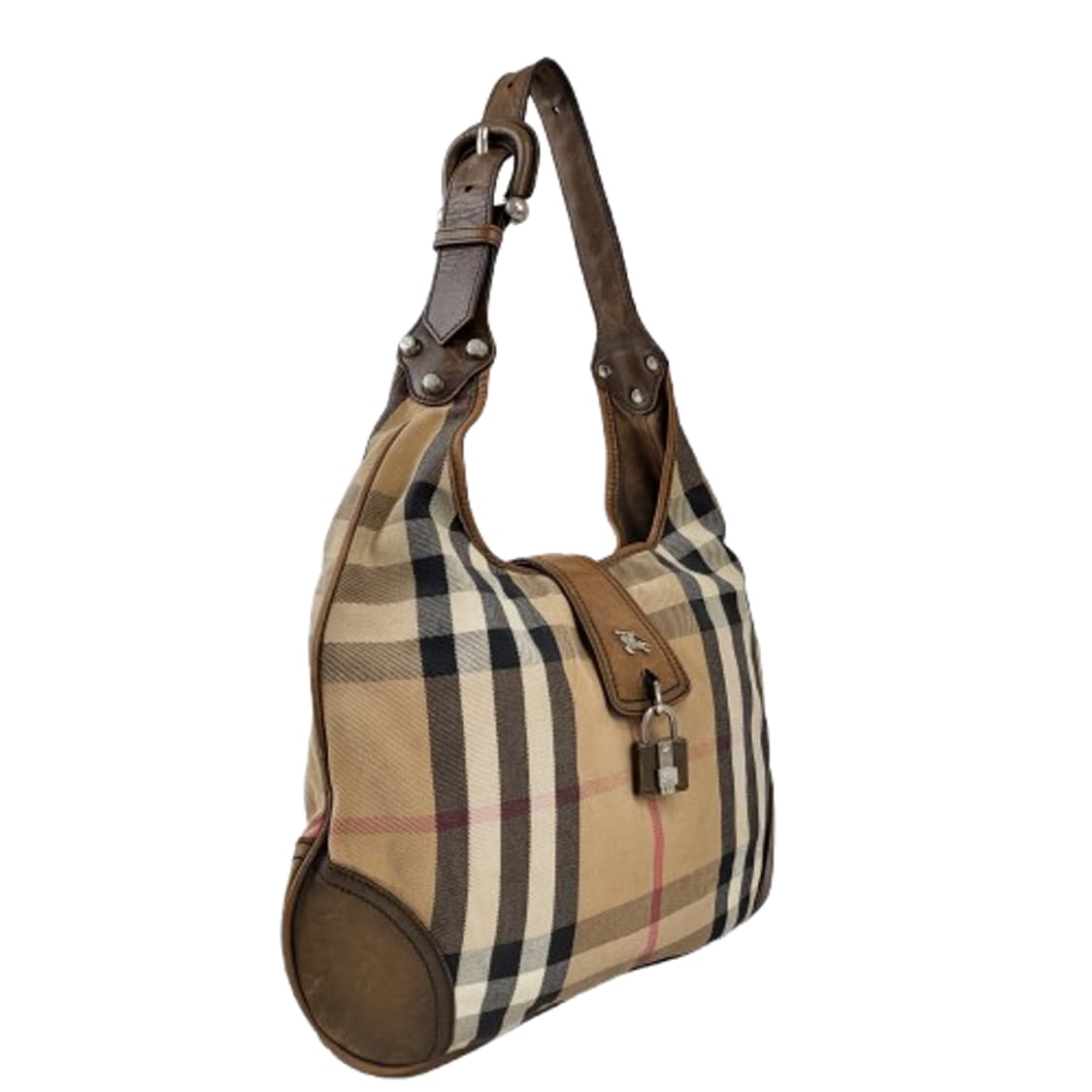 정품 버버리 노바체크 클래식 호보백 상품이미지2