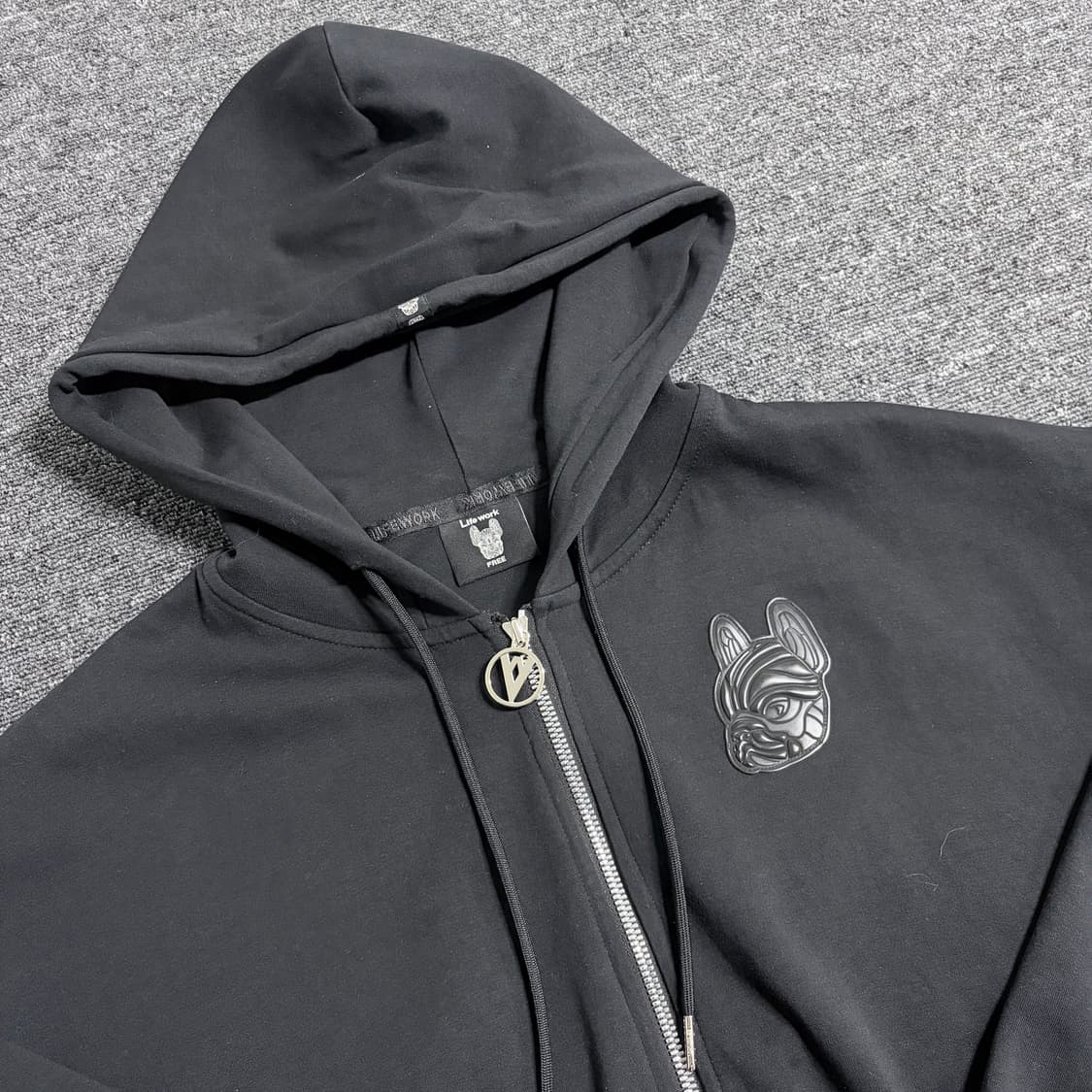 라이프워크 라독 와펜 후드집업 상품이미지3