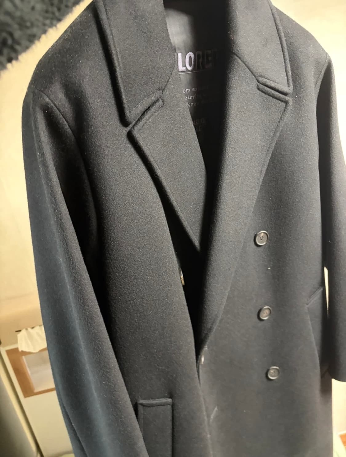 인사일런스x분트 더블코트 상품이미지1