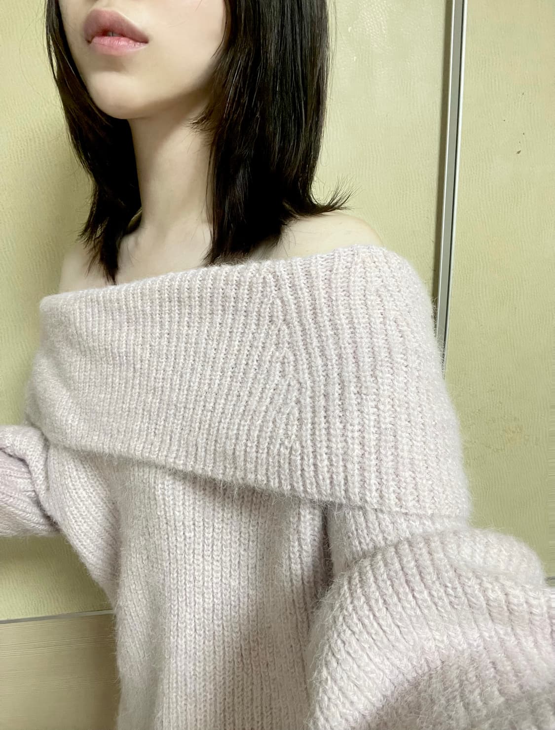 핑크 오픈숄더 상품이미지2