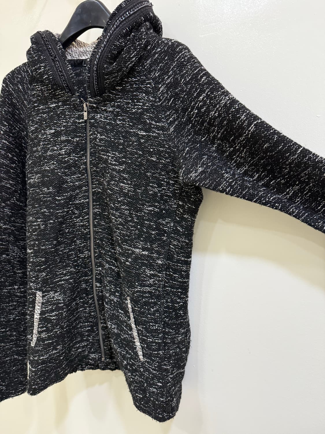 매종스카치 트위드 후드 집업 정품 상품이미지3