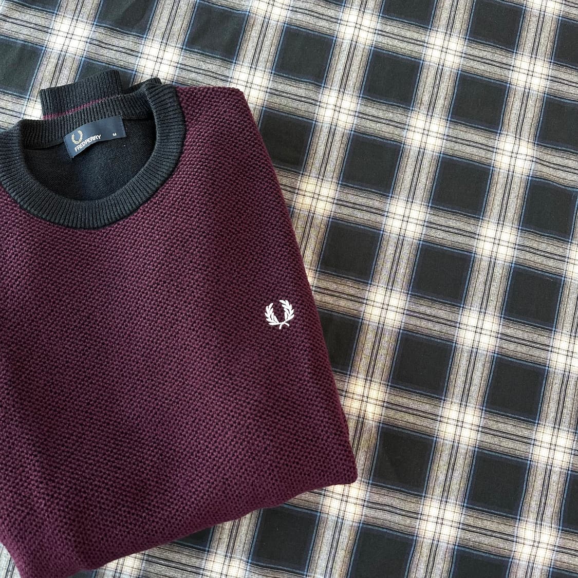 프레드페리 브리티쉬 니트 상품이미지1