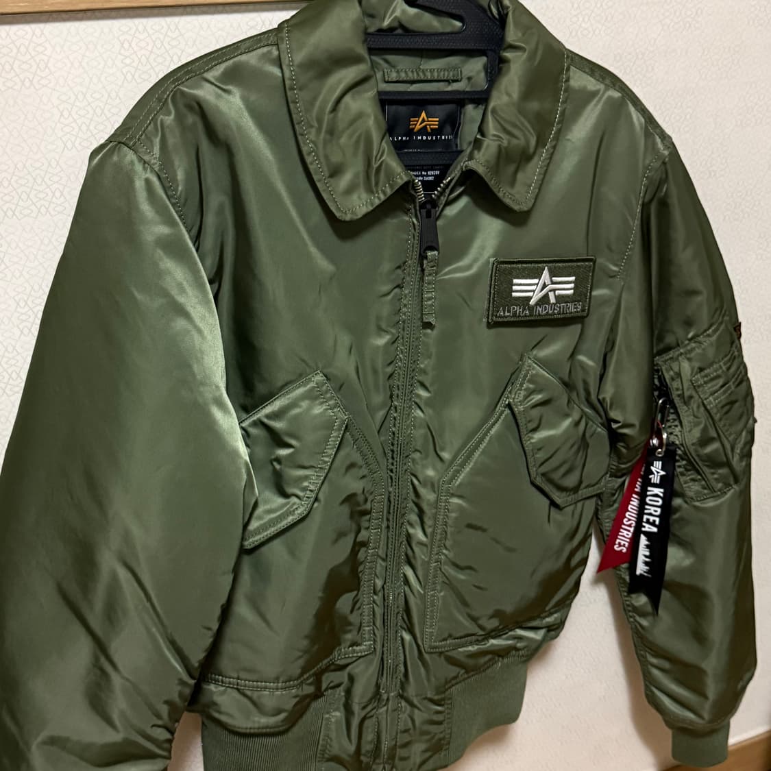 Alpha Industries cwu 45 sage xs사이즈 상품이미지1