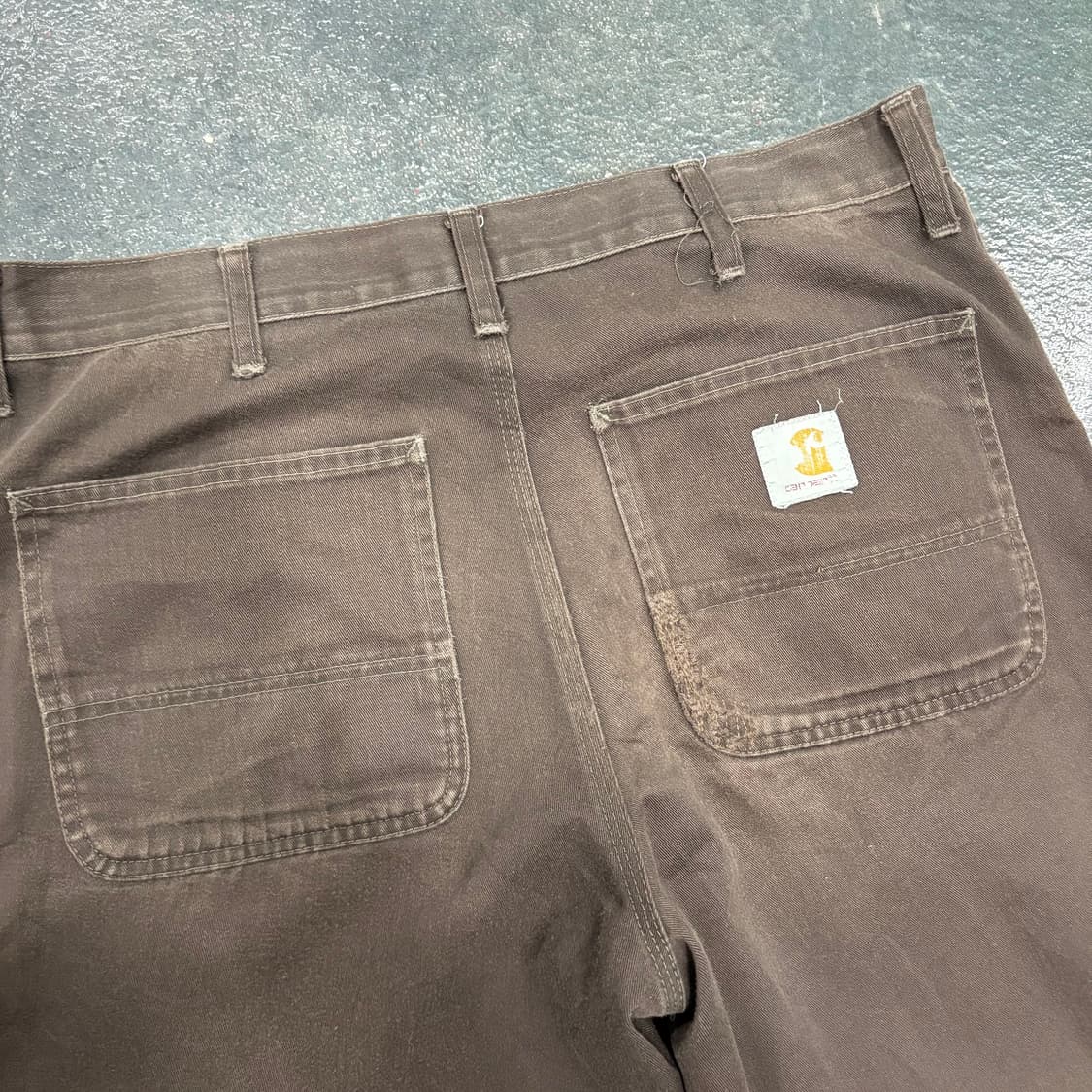 (32)칼하트심플팬츠브라운 상품이미지5