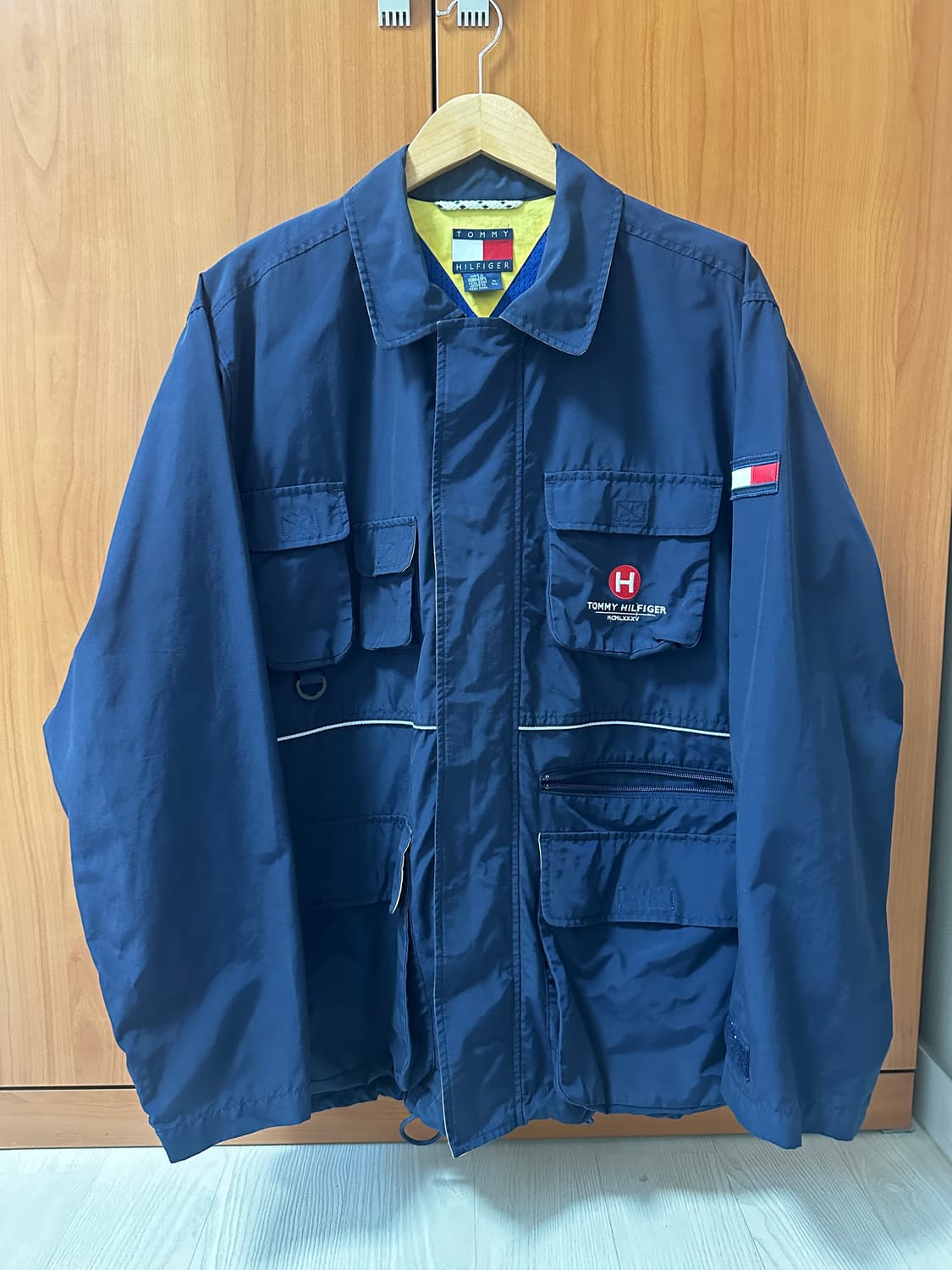 90s 타미힐피거 빈티지 올드스쿨 바람막이 자켓 상품이미지1