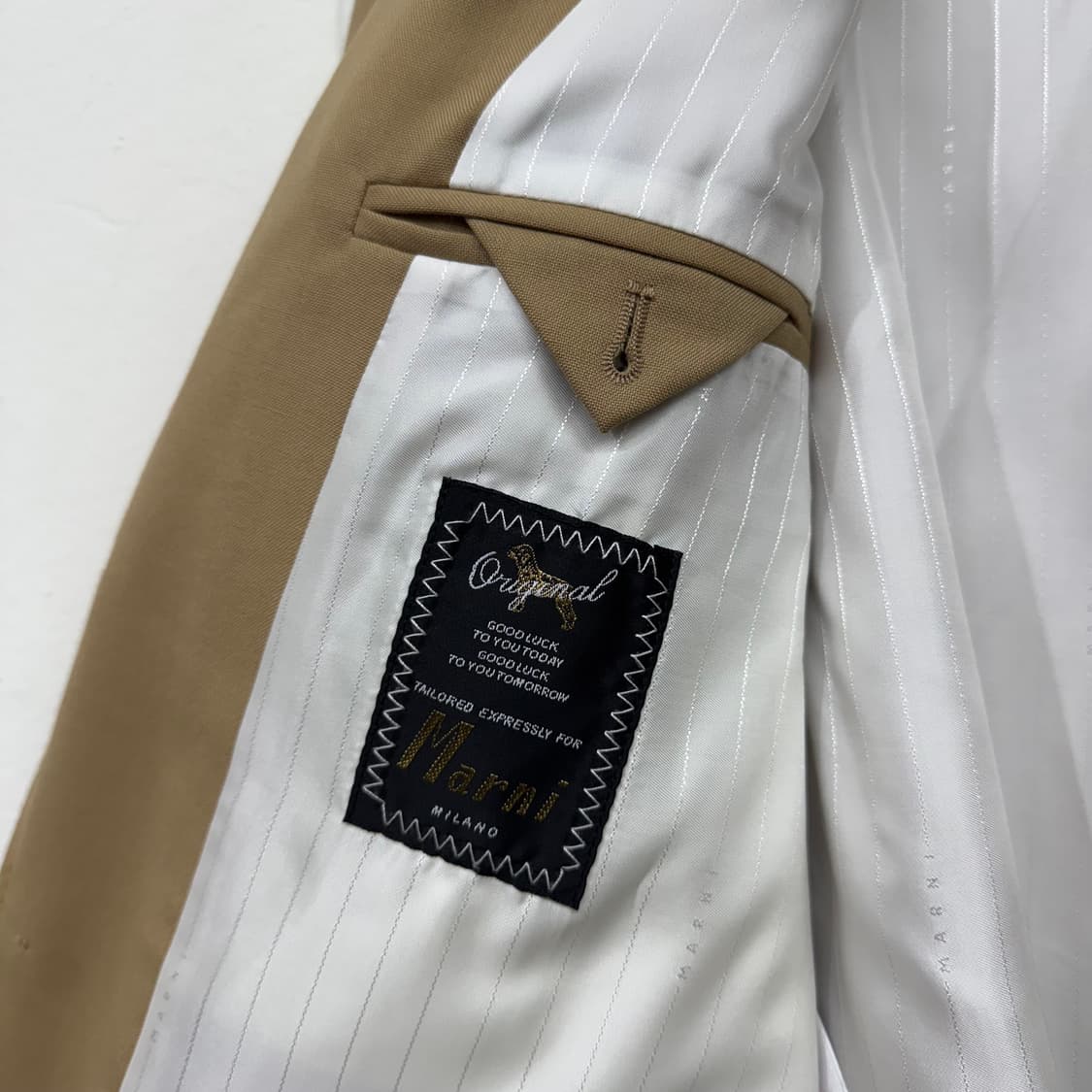 [48] 마르니 스티치 싱글 브레스티드 블레이저 자켓 상품이미지5