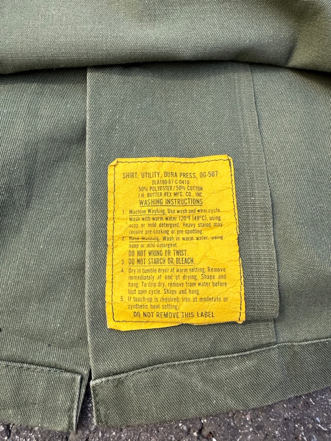 [빈티지] •US Navy Seabees Shirt 상품이미지4