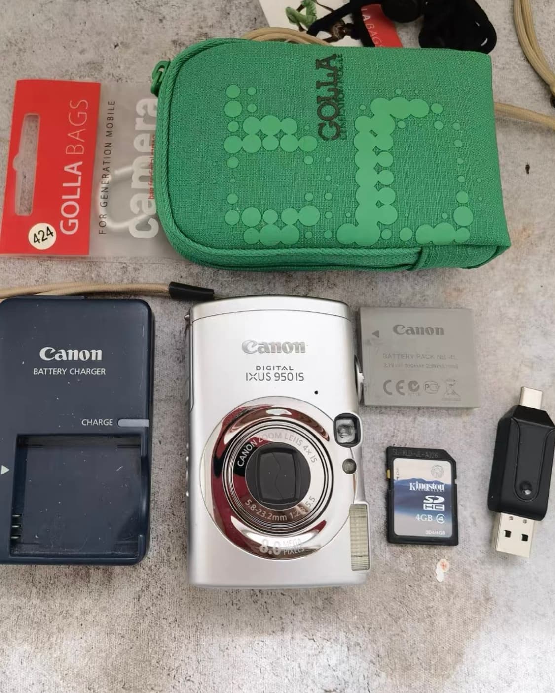 A급)캐논 익서스 950 CANON IXUS 950 빈티지 디지털카메라 상품이미지6