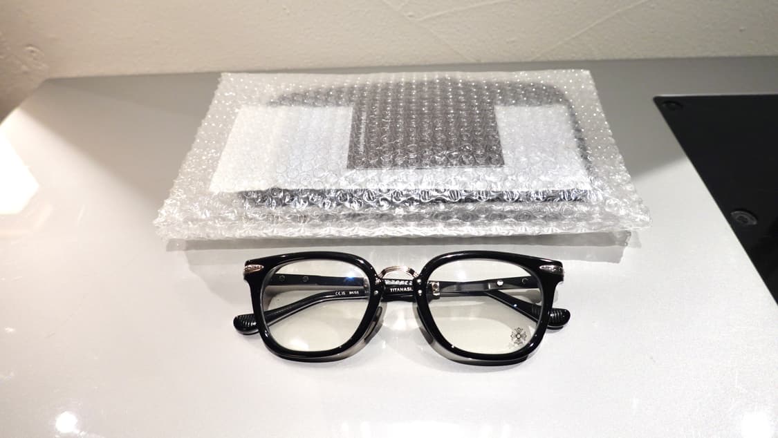 크롬하츠 타이탄슬러버 블랙/실버 안경 상품이미지1