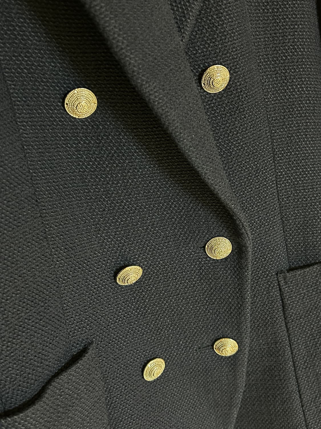 타임 네이비 니트 더블자켓 상품이미지2