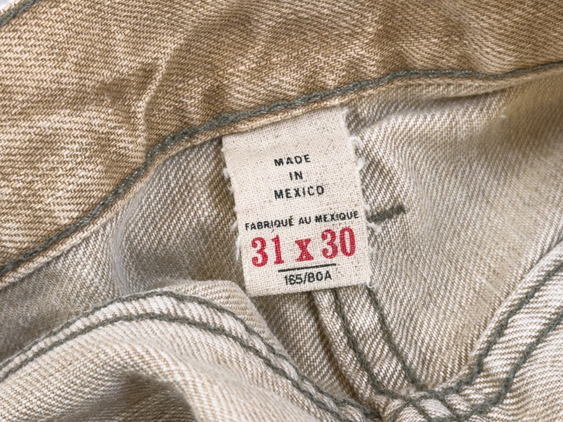 더블알엘(RRL) 하이슬림핏 31/30 사이즈 컬러 데님 판매합니다. 상품이미지6