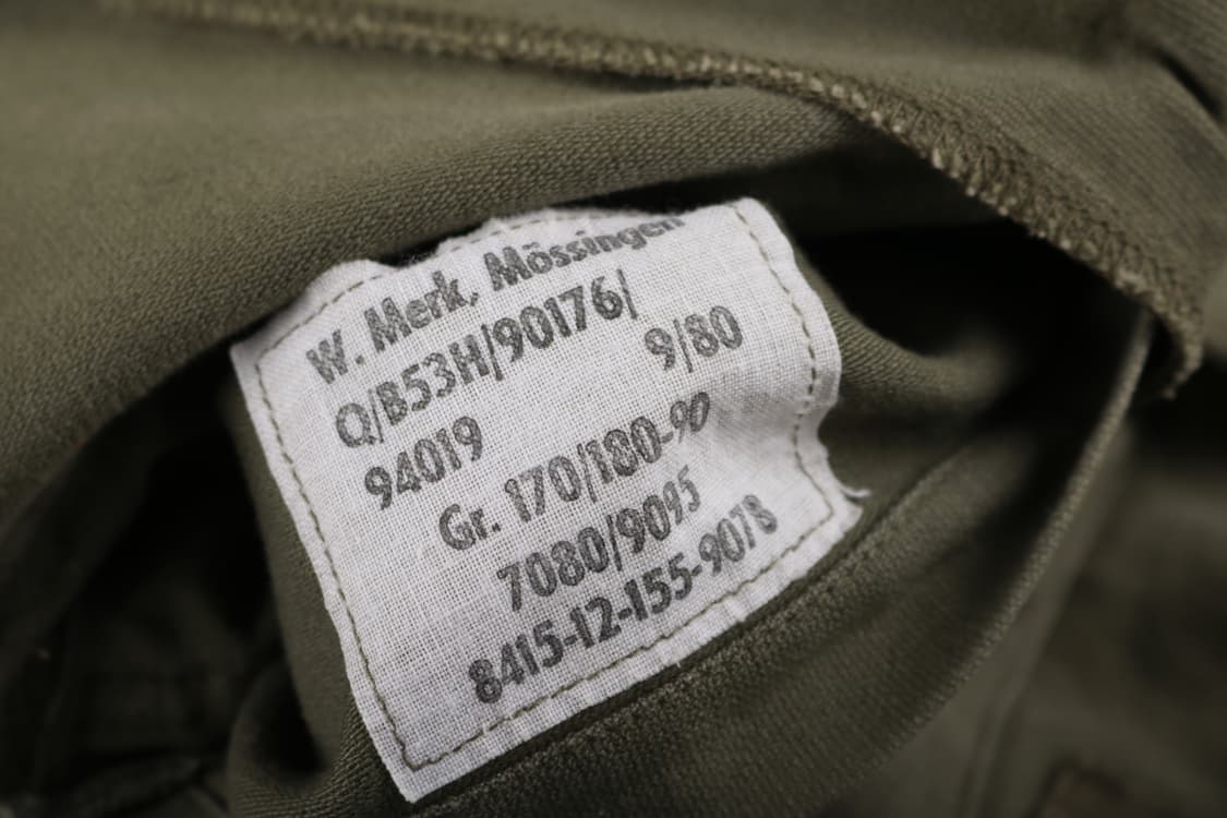 [M] 독일군 몰스킨 야상 자켓 상품이미지5
