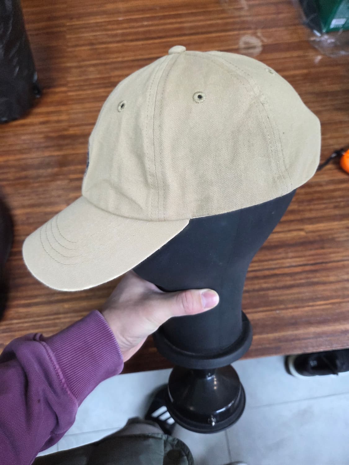 폴로랄프로렌 모자 베이지 프리 상품이미지2