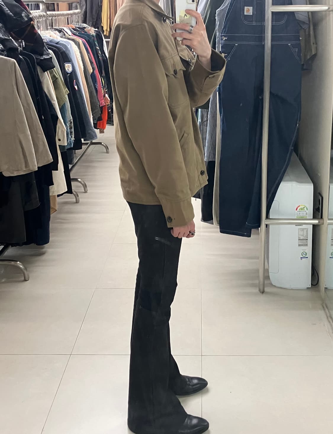 VTG realize 빈티지 코튼 워크자켓 L 상품이미지8
