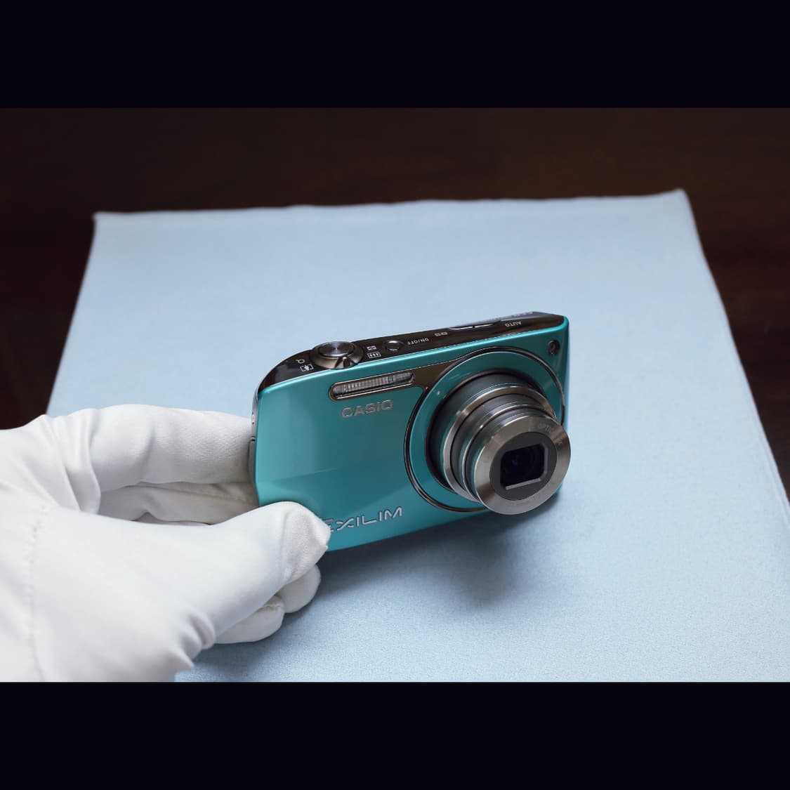 레어<준민트급><아일릿모카>카시오 z2300 민트 블루 빈티지 디카 상품이미지2