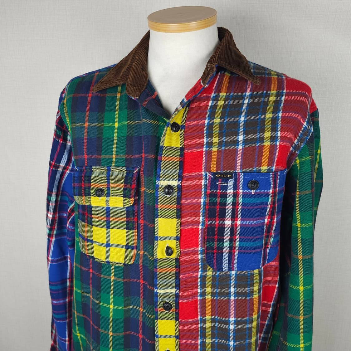 폴로 긴팔남방 남자100사이즈  상품이미지2