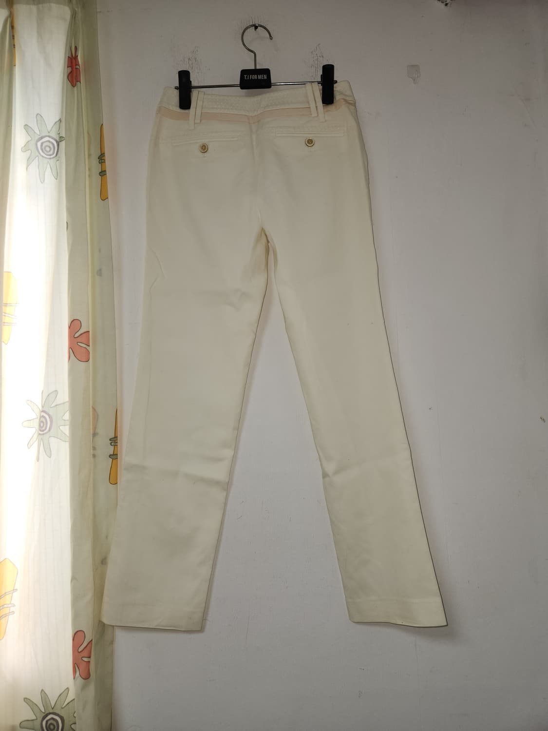 TIME. 아이보리 여성 면 바지 61-90(27) 상품이미지2